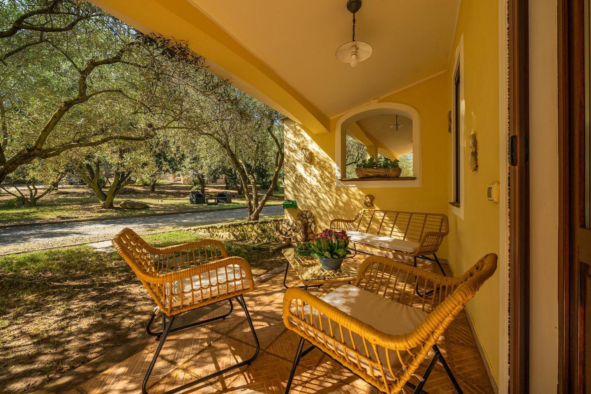 Residenza Parco Degli Ulivi Villa Villamassargia ภายนอก รูปภาพ